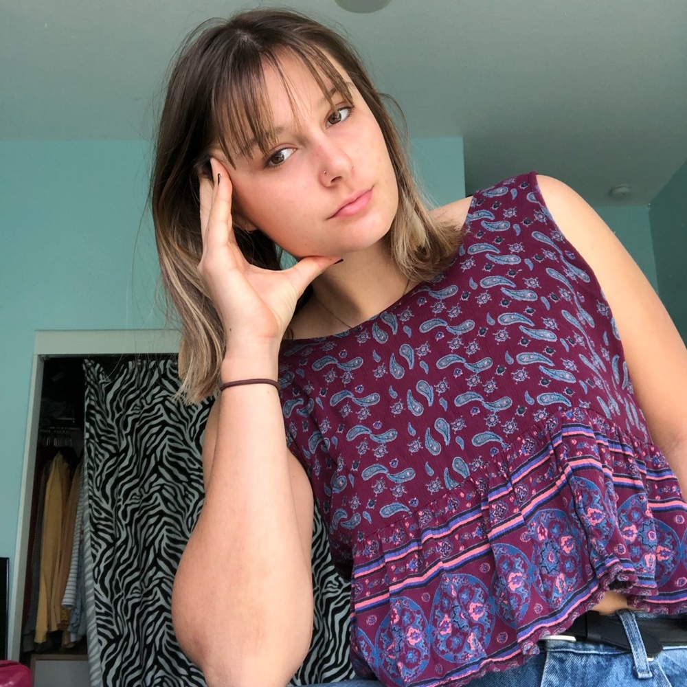 Blouse tank top